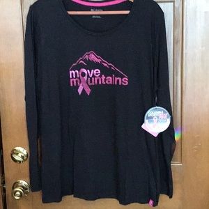 Columbia Sports Wear Pink Long Sleeve T-shirt, NWT